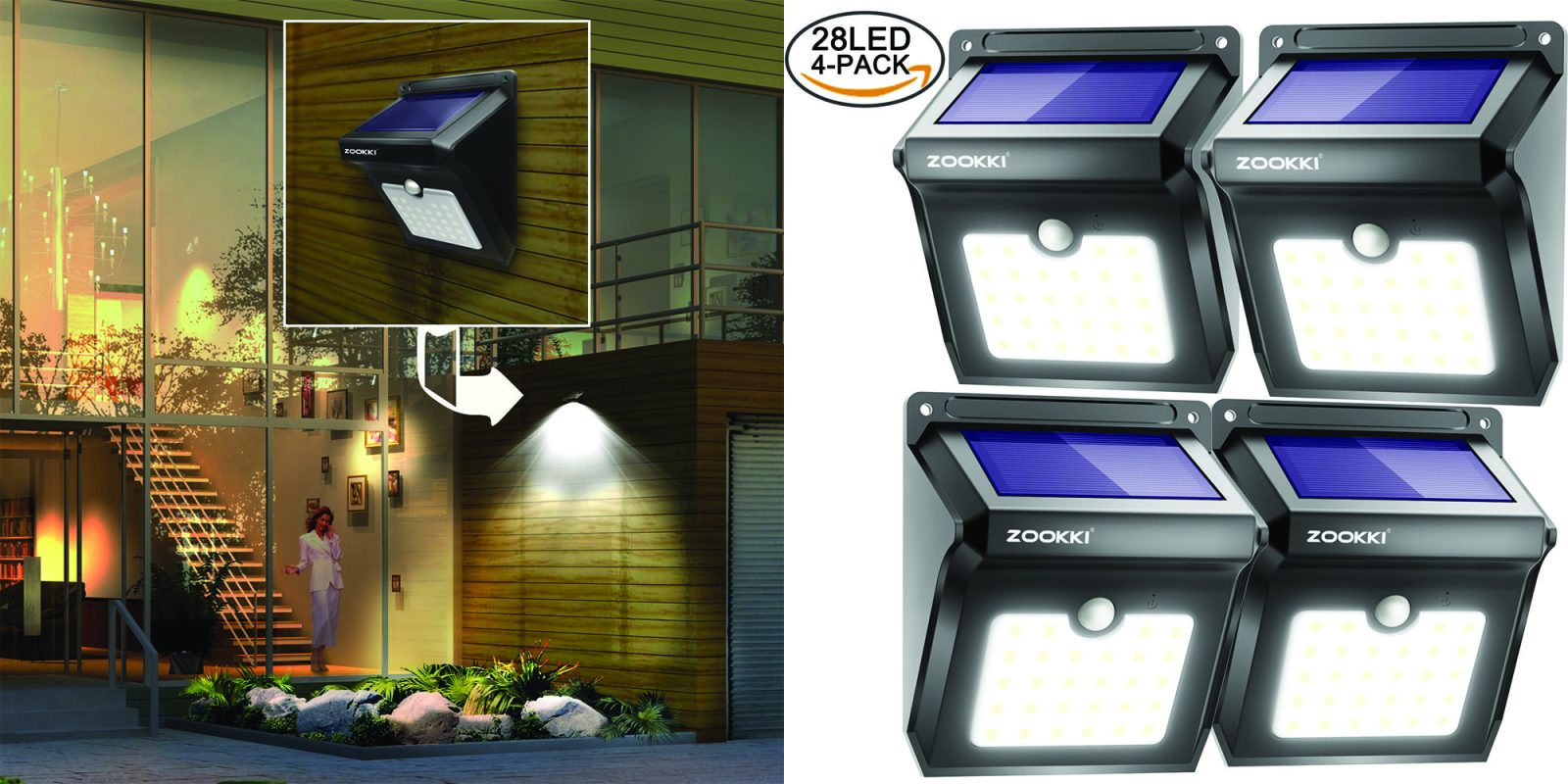 Green Deals: 4-pack Outdoor Solar Waterproof LED Lights $18, more ...