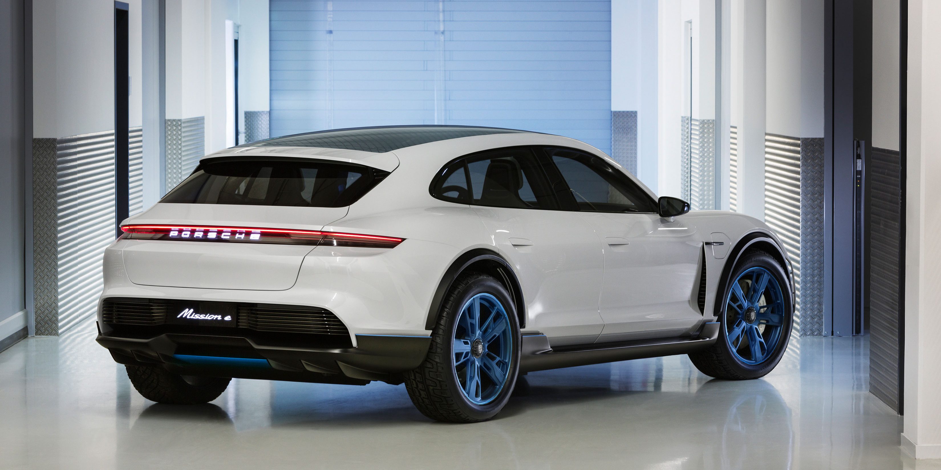 Porsche unveils new all-electric CUV version of the Mission E - Electrek