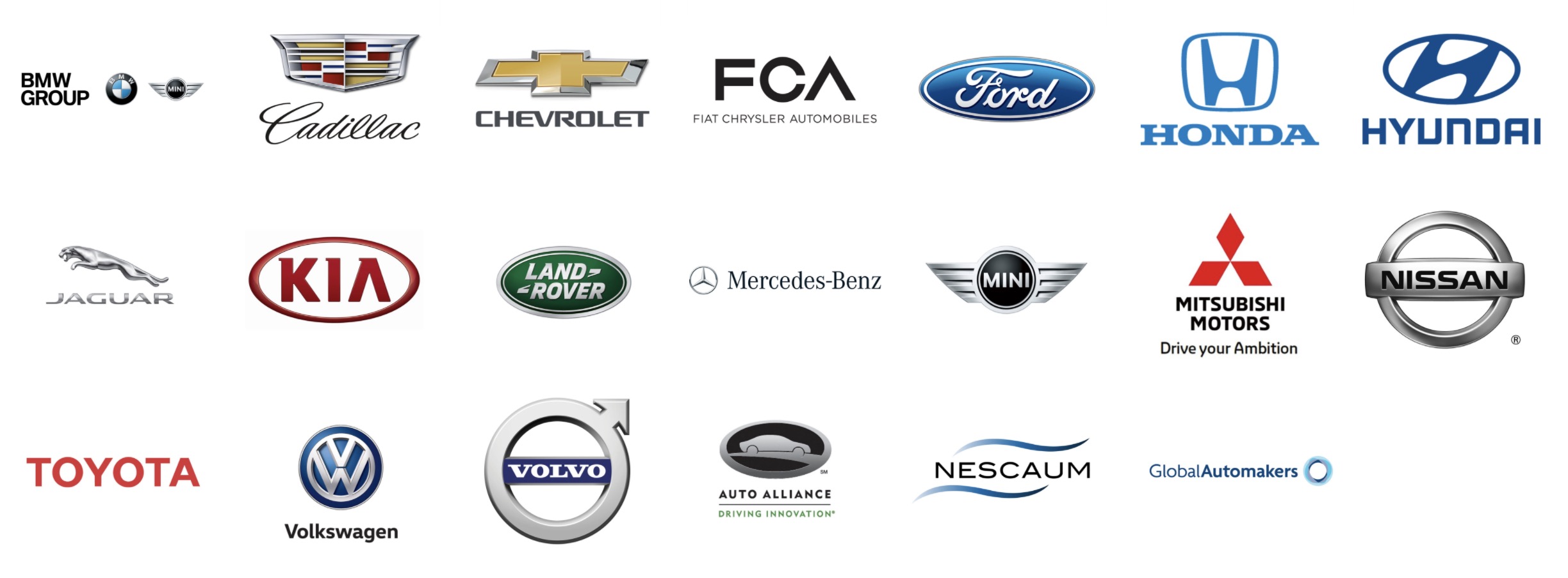 Major automakers team up to launch electric vehicle marketing effort in