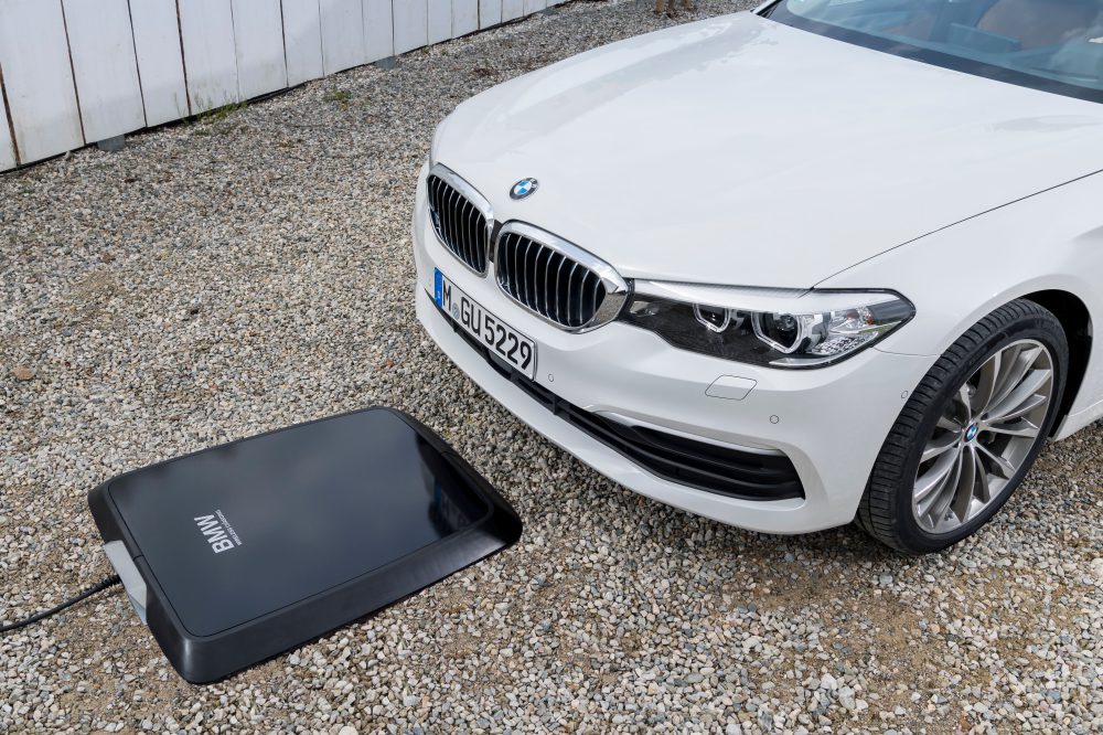 BMW launches wireless electric car charging system touted as convenient