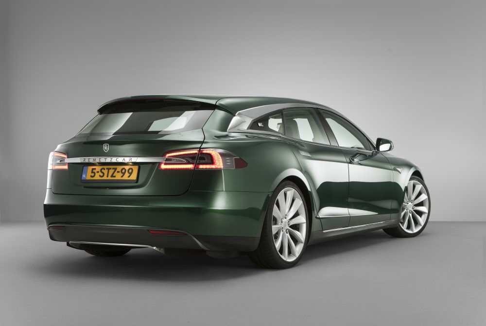 Another stunning Tesla Model S wagon unveiled - Electrek