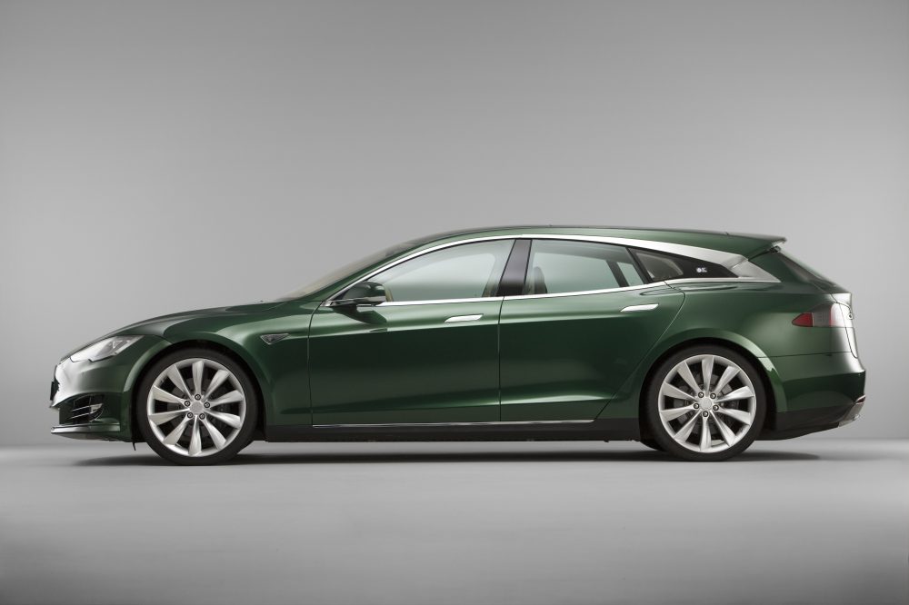 Another stunning Tesla Model S wagon unveiled - Electrek