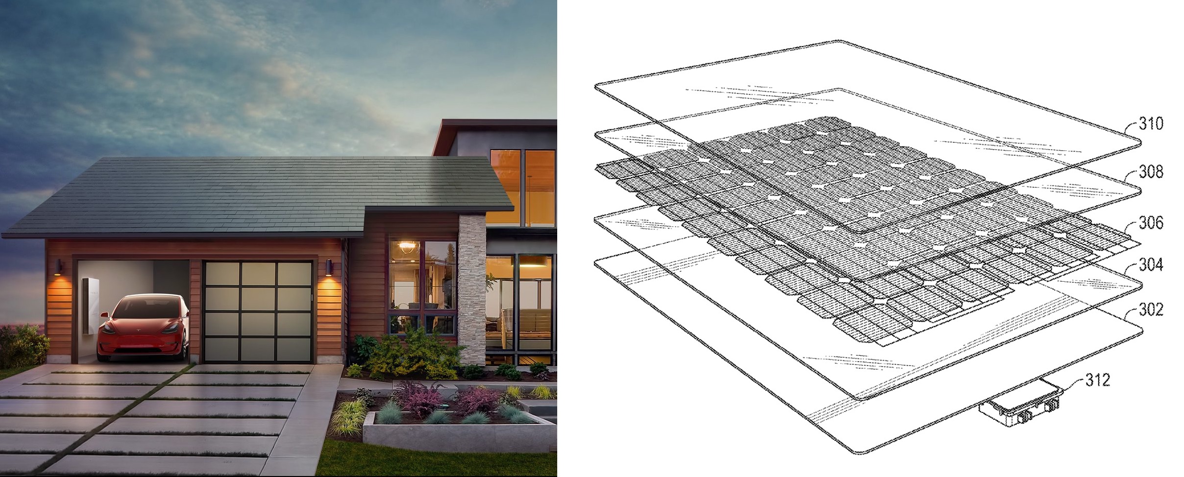tesla slate solar roof tiles