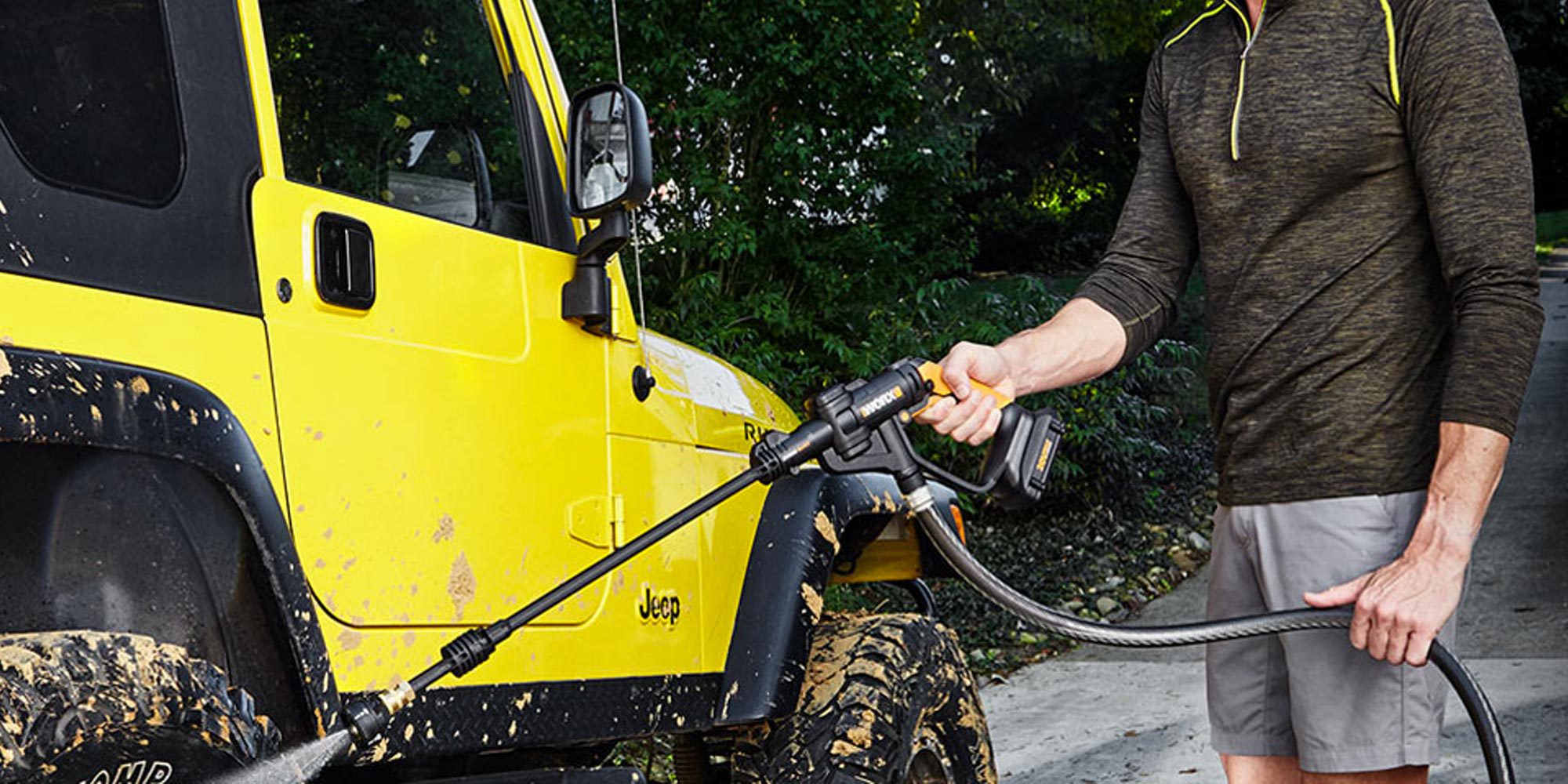 photo of WORX Hydroshot is a simple electric pressure washer, now $40 (Refurb, Orig. $119) image