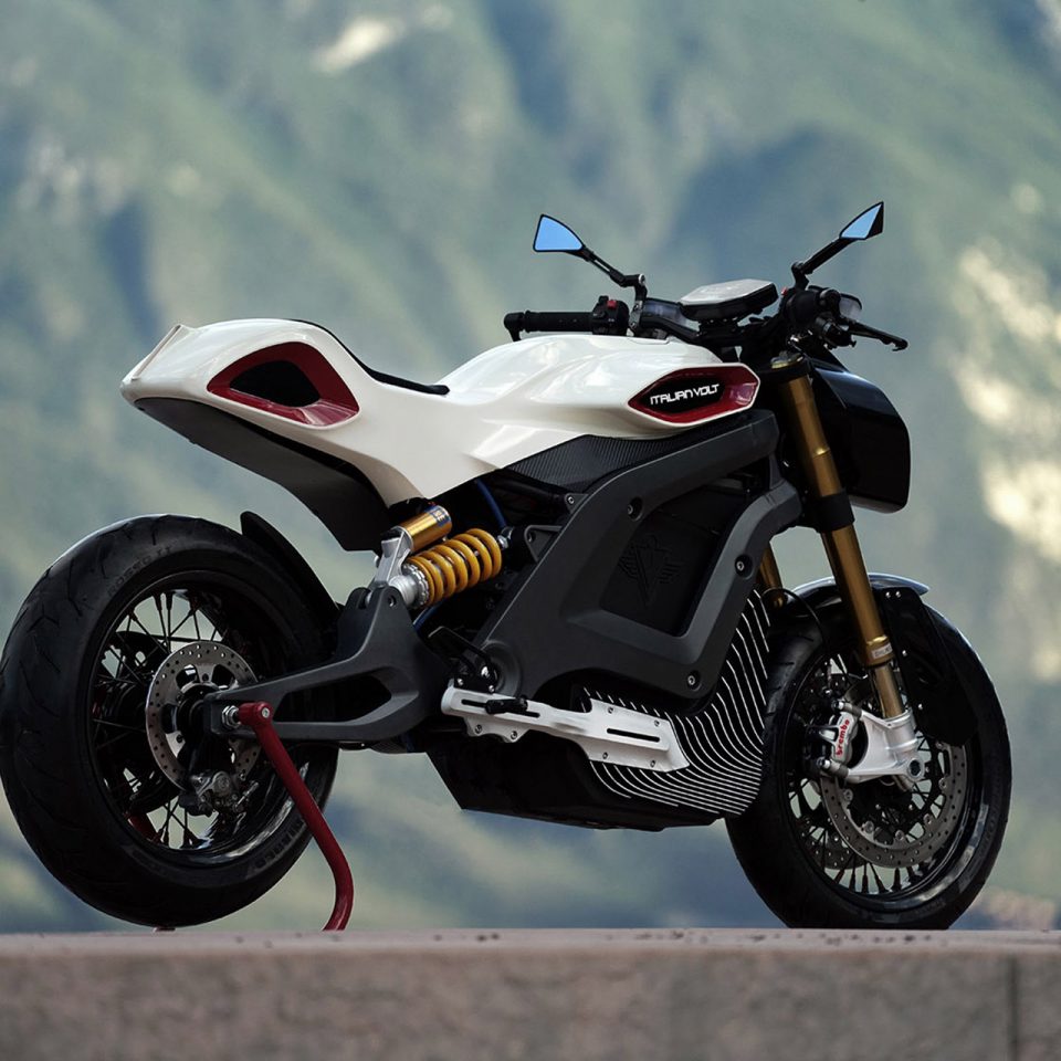 Check out Italian Volt's new customizable luxury electric motorcycle