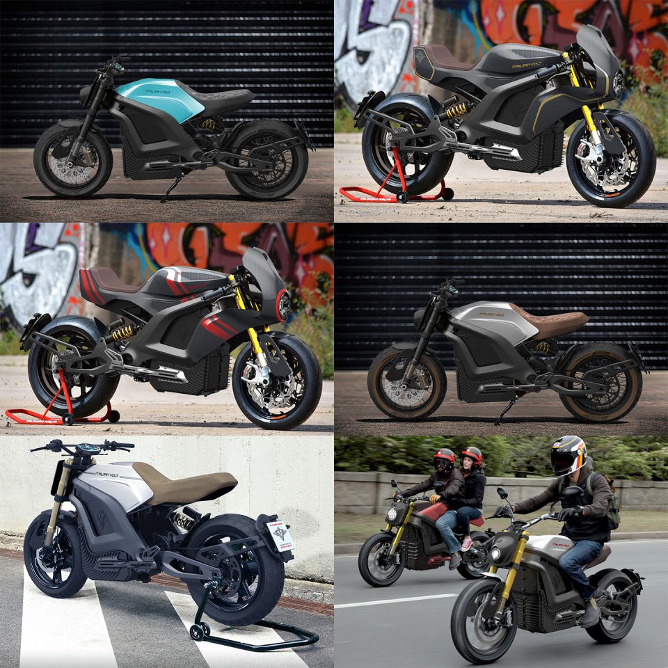 Check out Italian Volt's new customizable luxury electric motorcycle