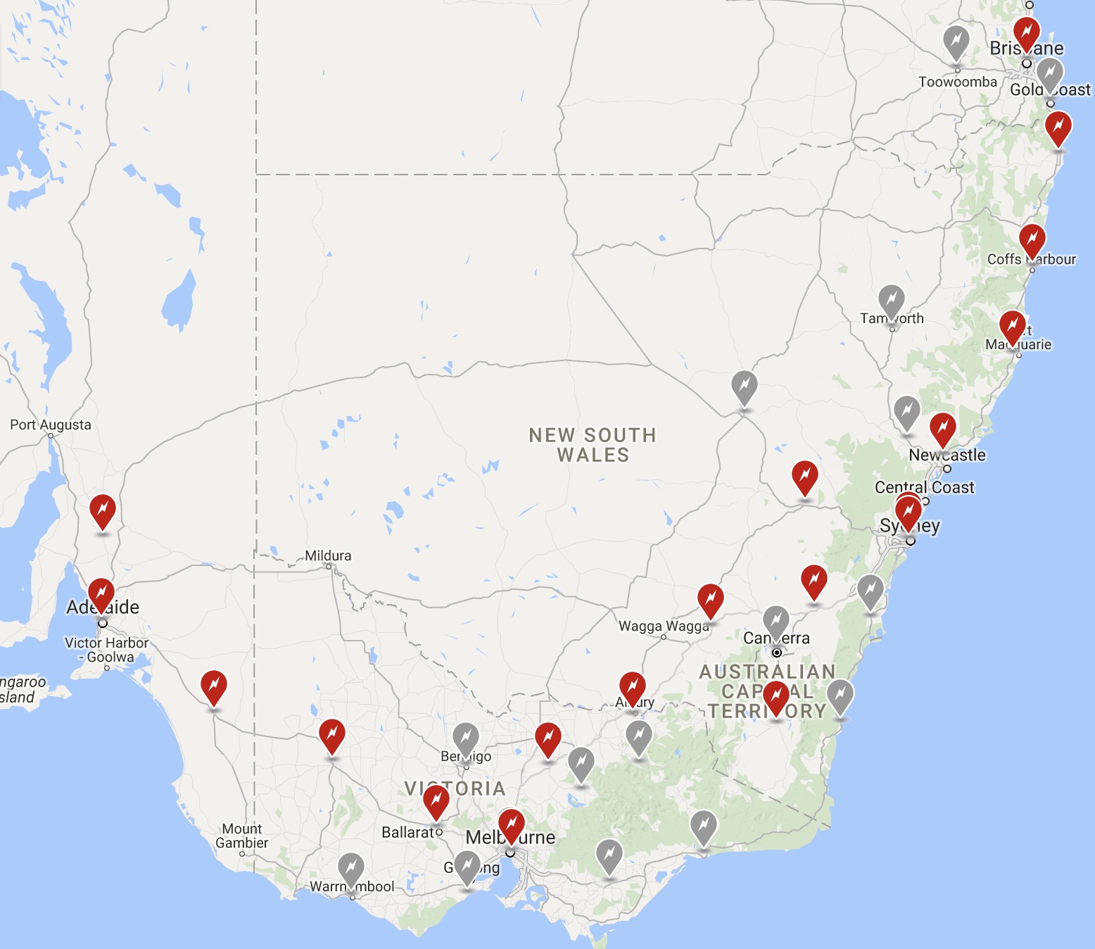 Tesla Owners Team Up To Create Charging Network In Australia - Electrek