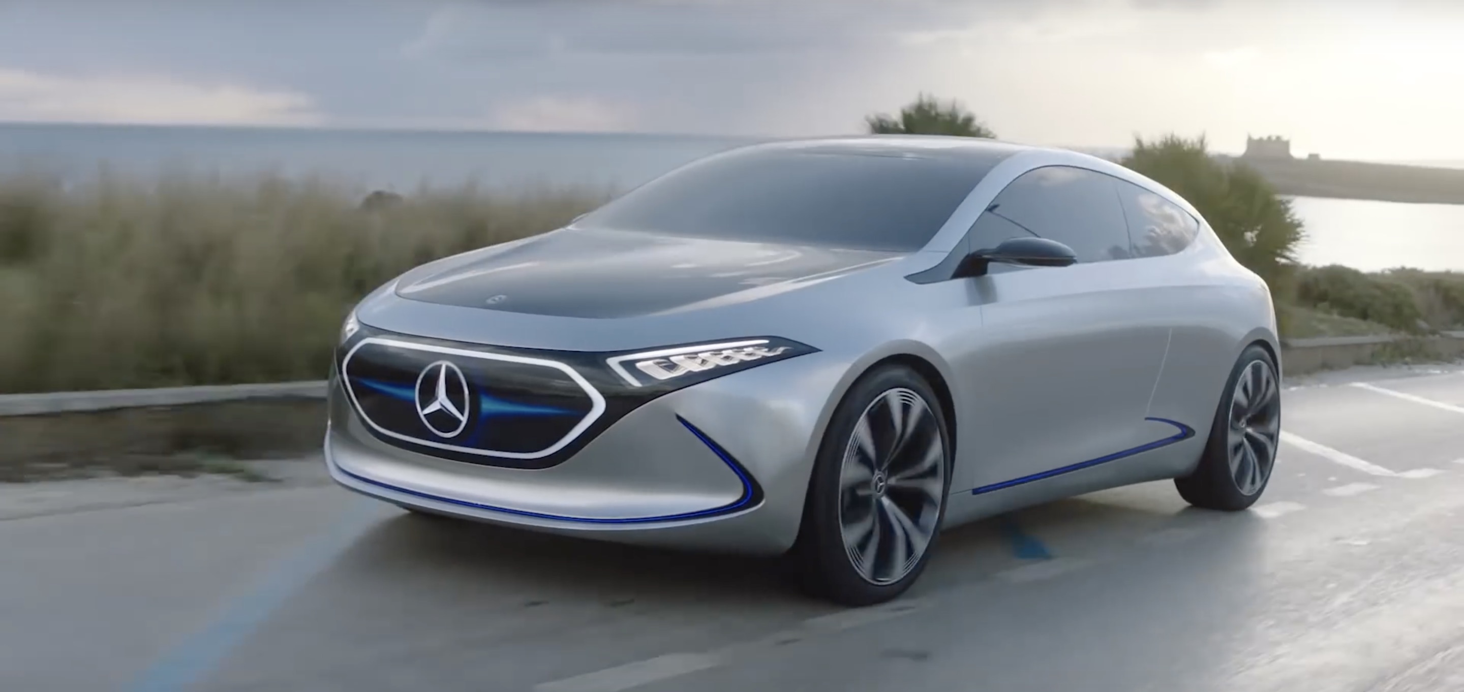 mercedes benz battery powered car