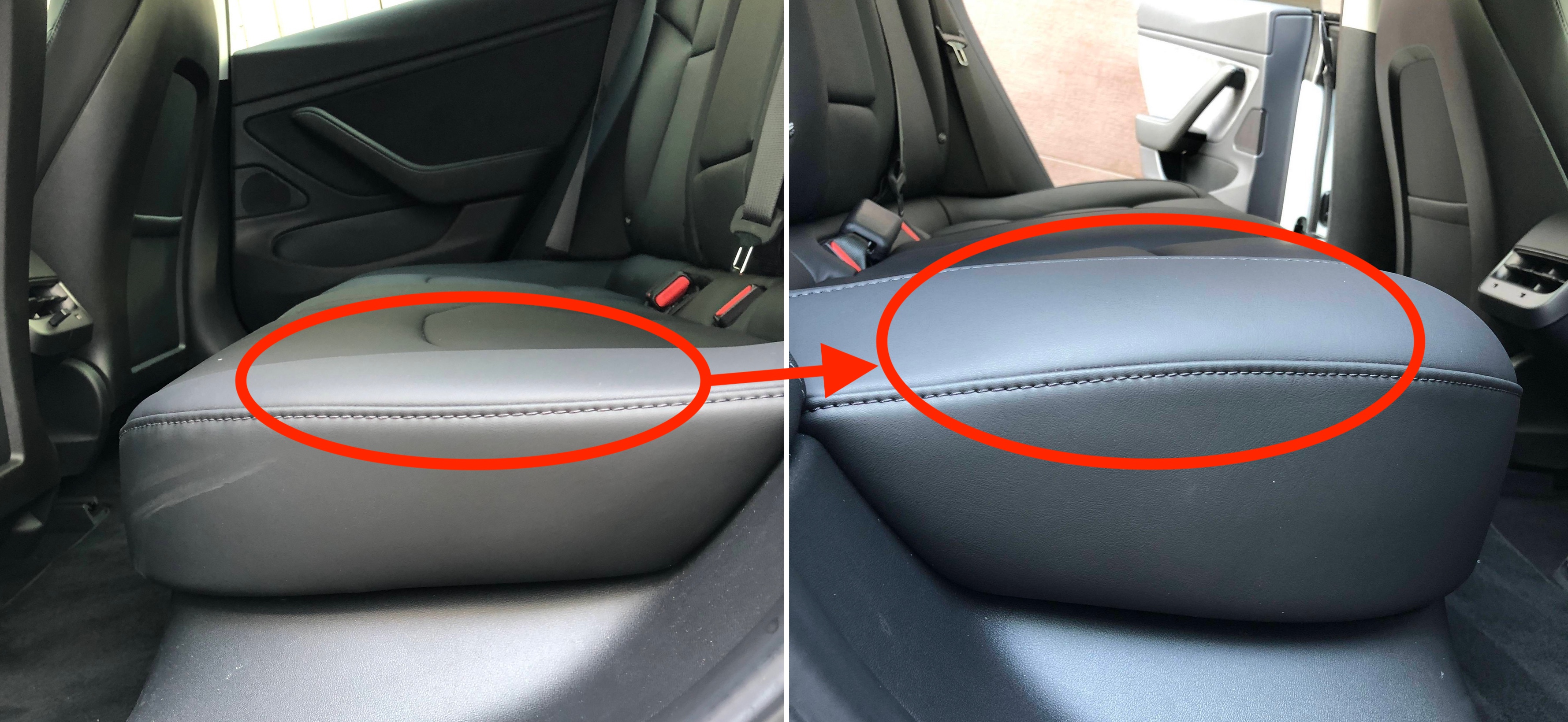 First look at Tesla Model 3's new backseat Electrek