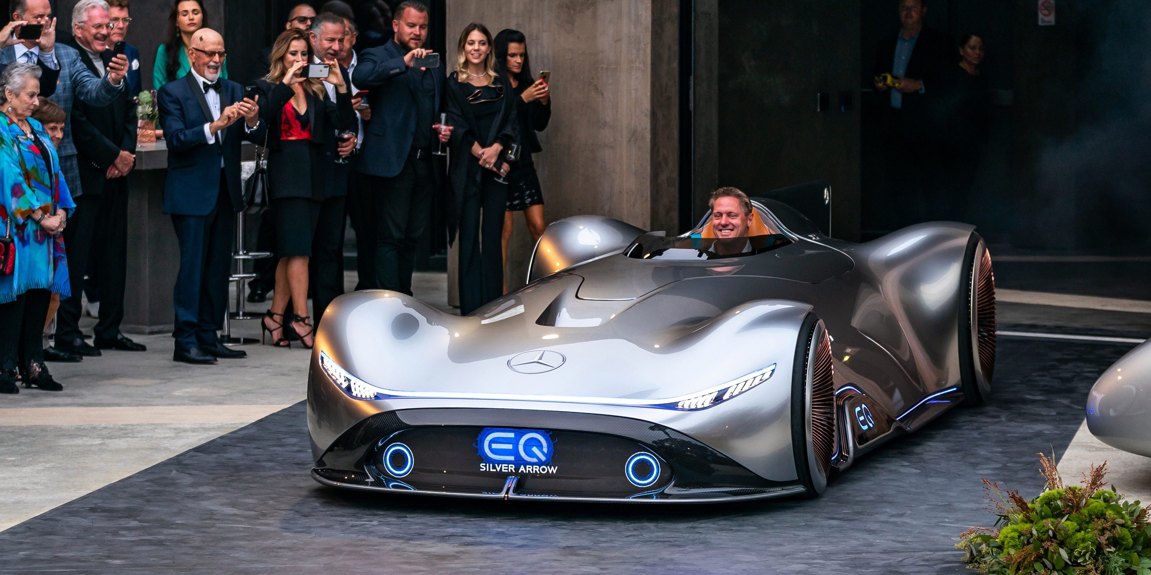 New mercedes deals electric concept car