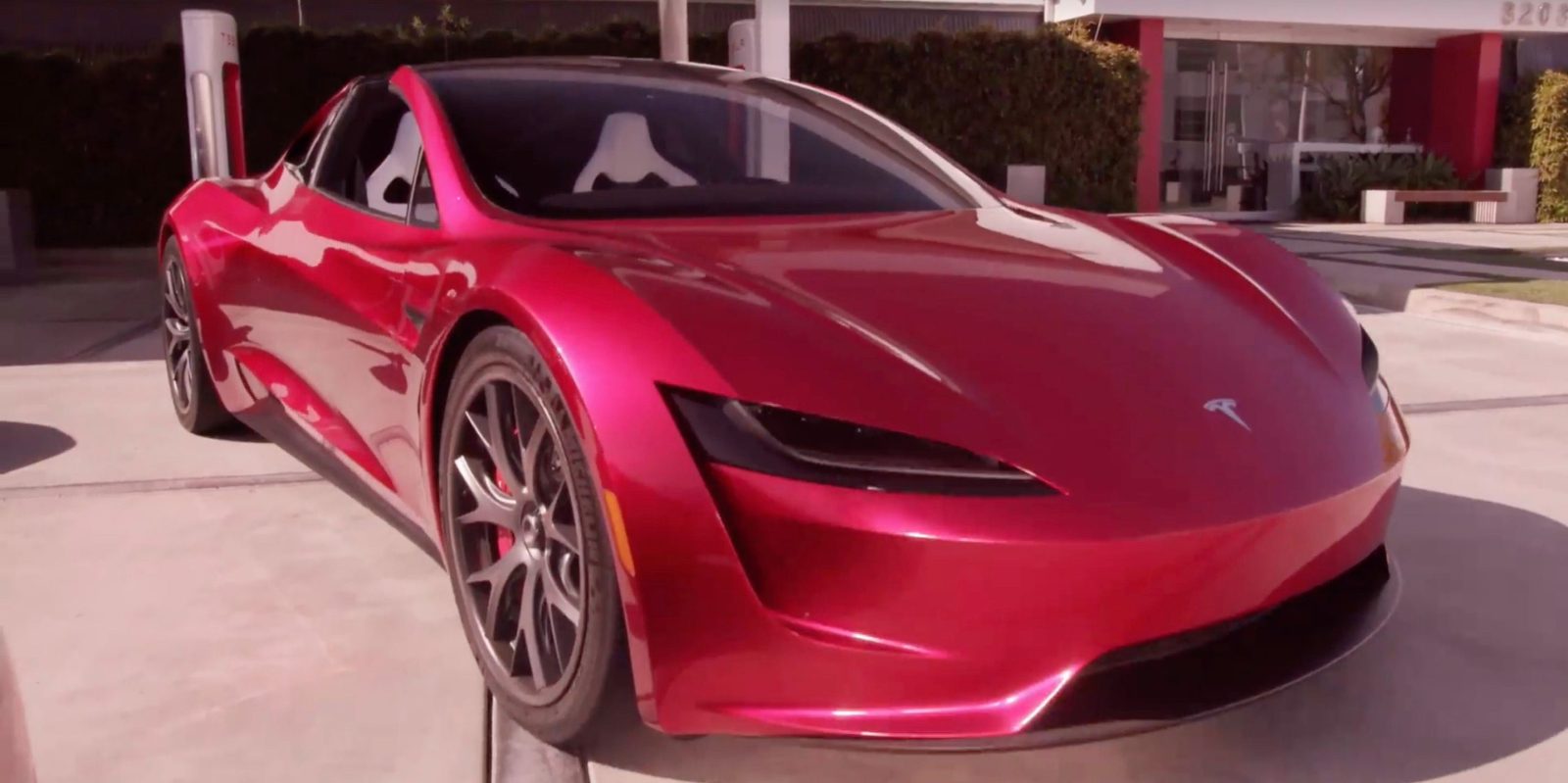 Teslas Next Gen Roadster Prototype Gets Showcased In Jay