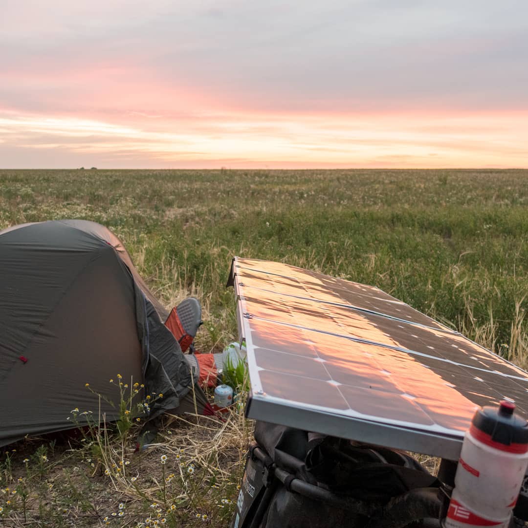 solar powered electric bicycle