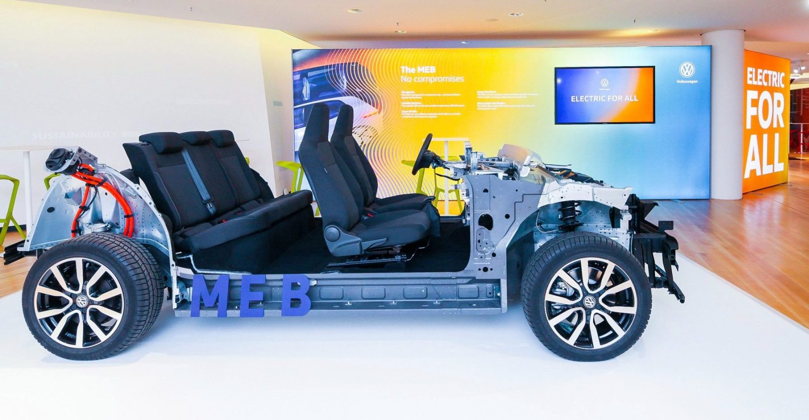 VW unveils MEB platform for electric vehicles, launches 'Electric for ...