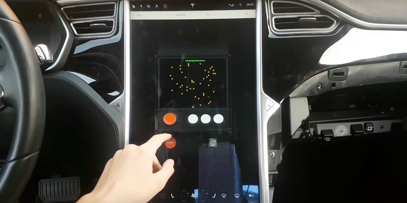 Tesla Version 9 Video Walkthrough And Atari Game Easter Eggs