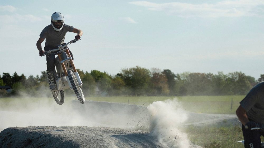 New electric motocross track puts jumps, turns and rollers in a