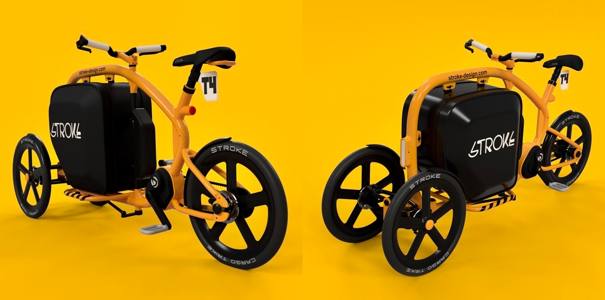 tilting electric tricycle