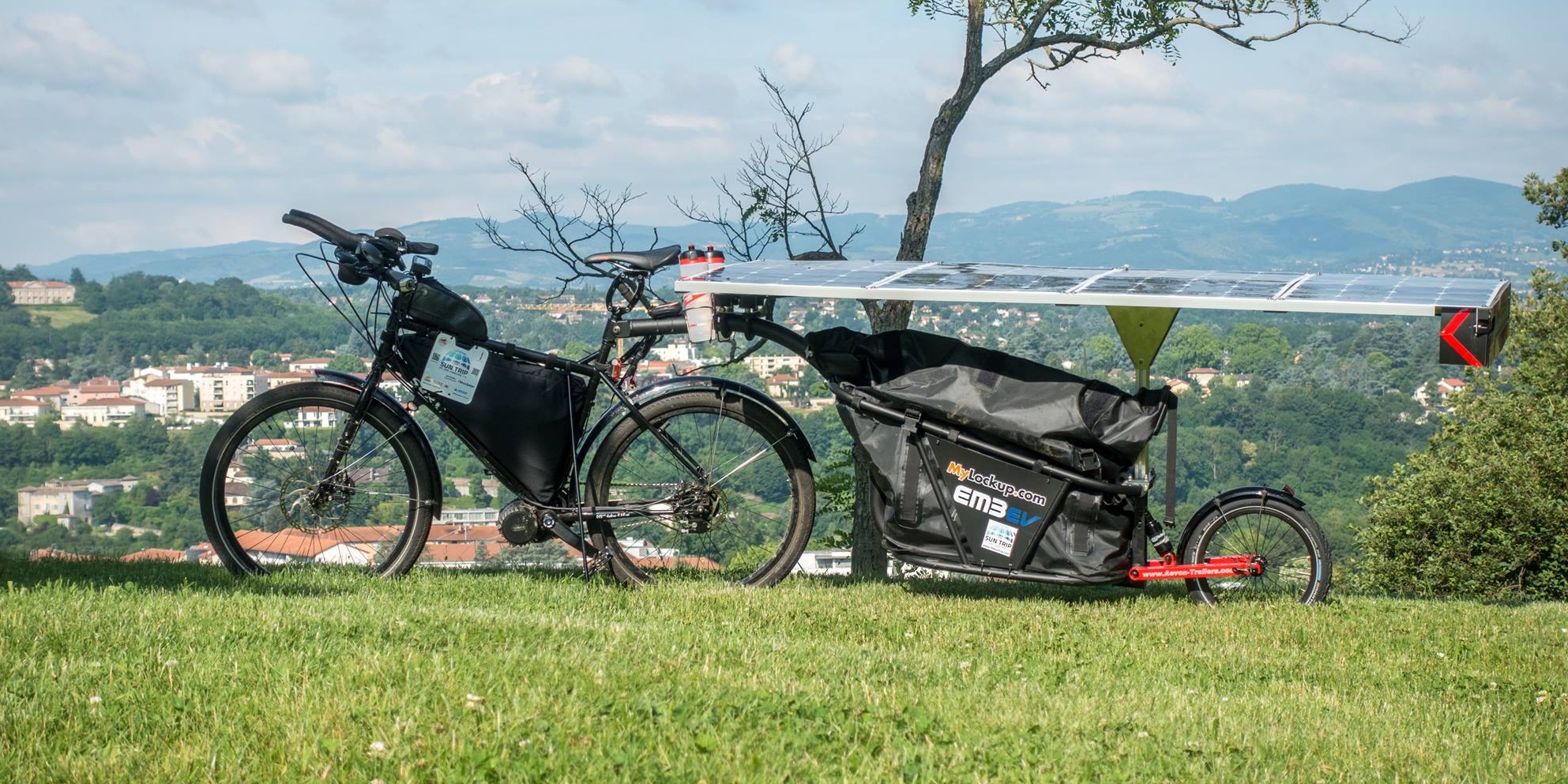 solar powered electric bike
