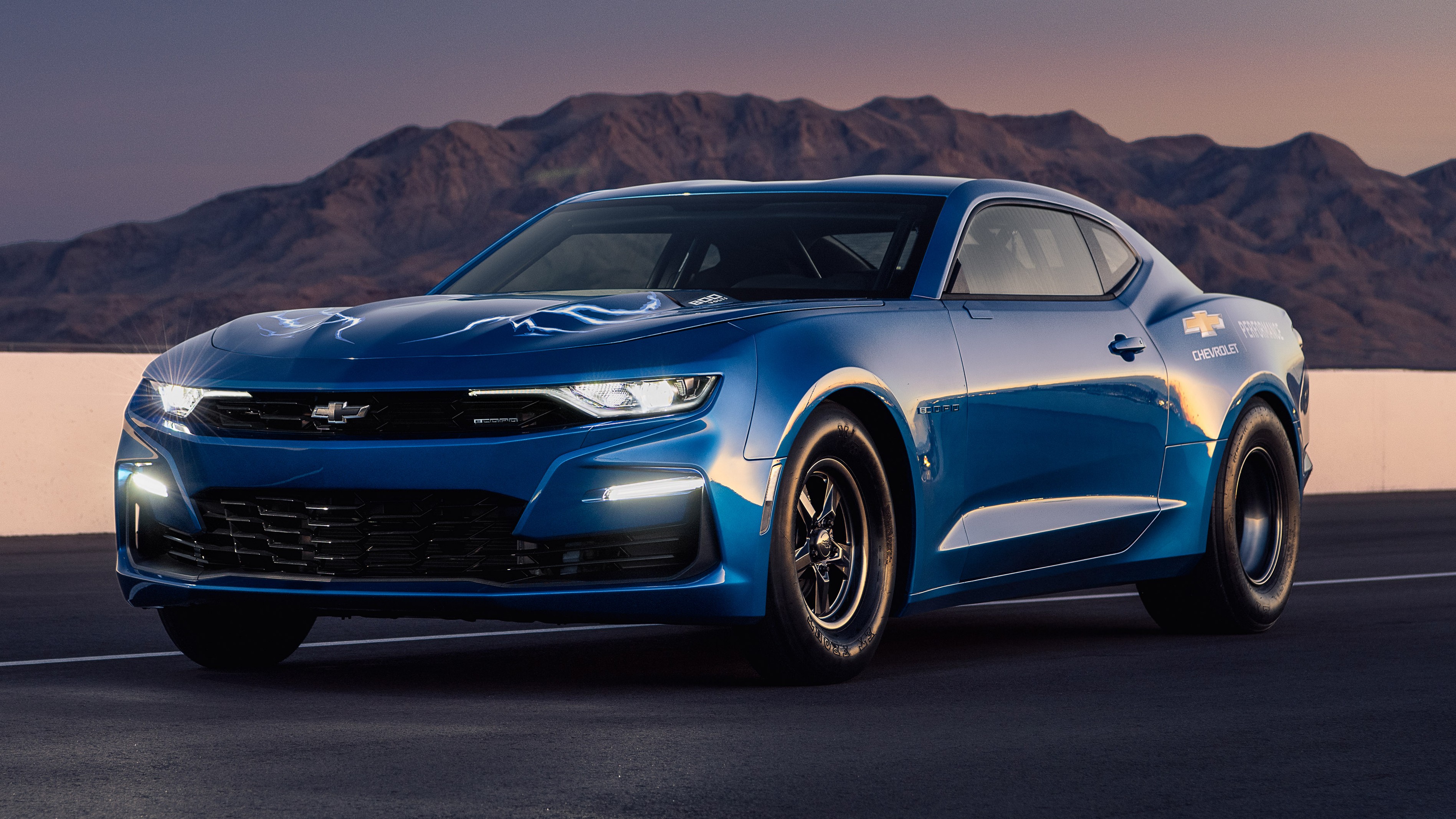 Chevy Shows Off A 800v Electric Ecopo Camaro Conversion Running A 9