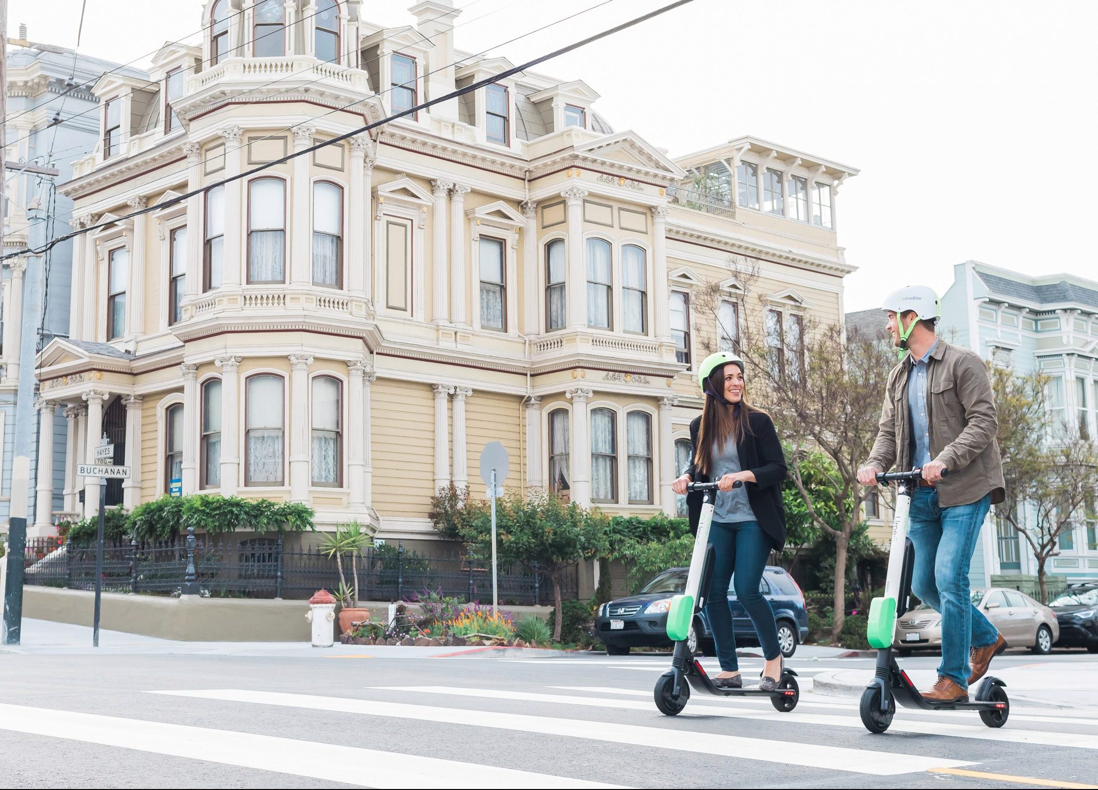 Lime brings electric scooter Group Ride option to US so you'll stop