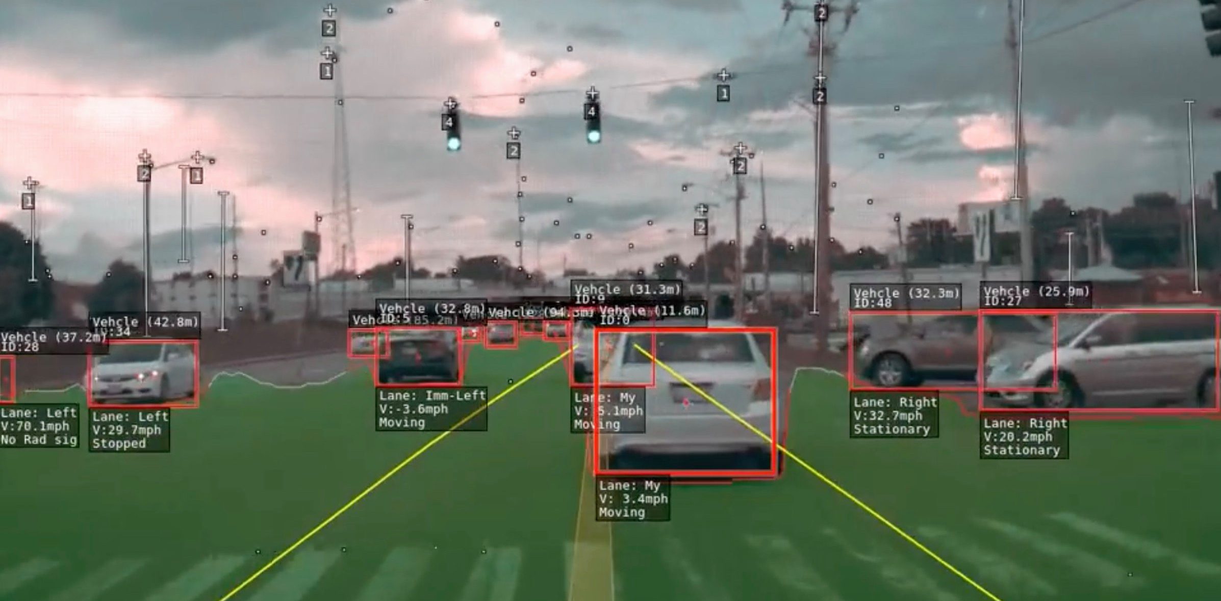 Tesla deploys massive new Autopilot neural net in v9, impressive new