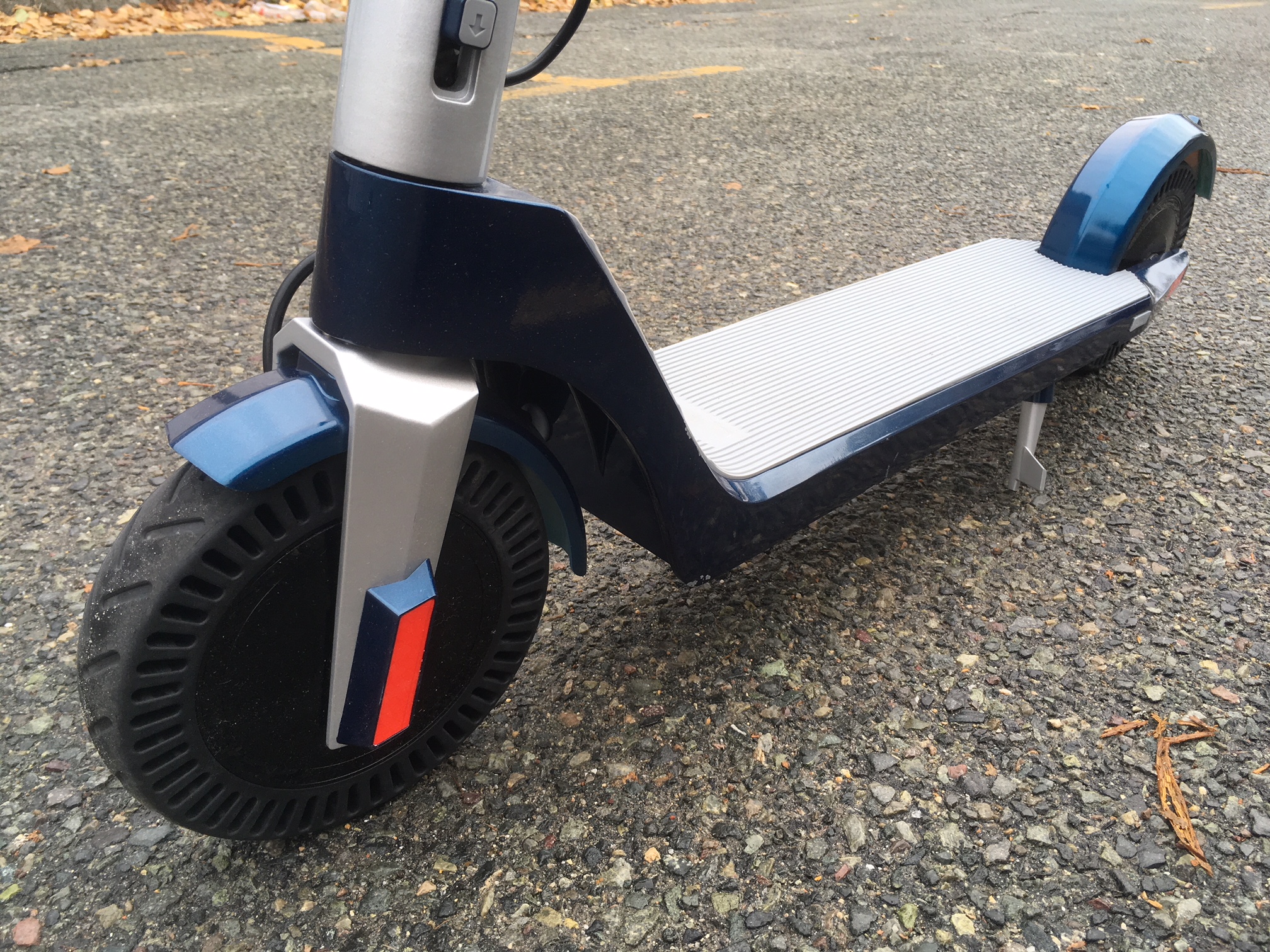 Unagi Electric Scooter Has Two Motors And Sports A Sleek, Flowing Design