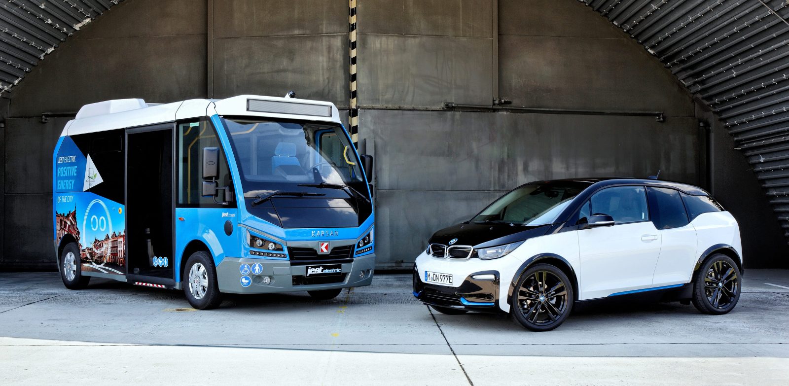 A new electric bus powered by a BMW i3 powertrain Electrek