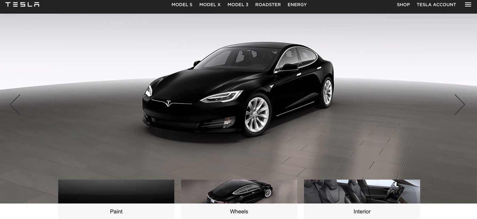 Tesla 'off-the-menu items'
