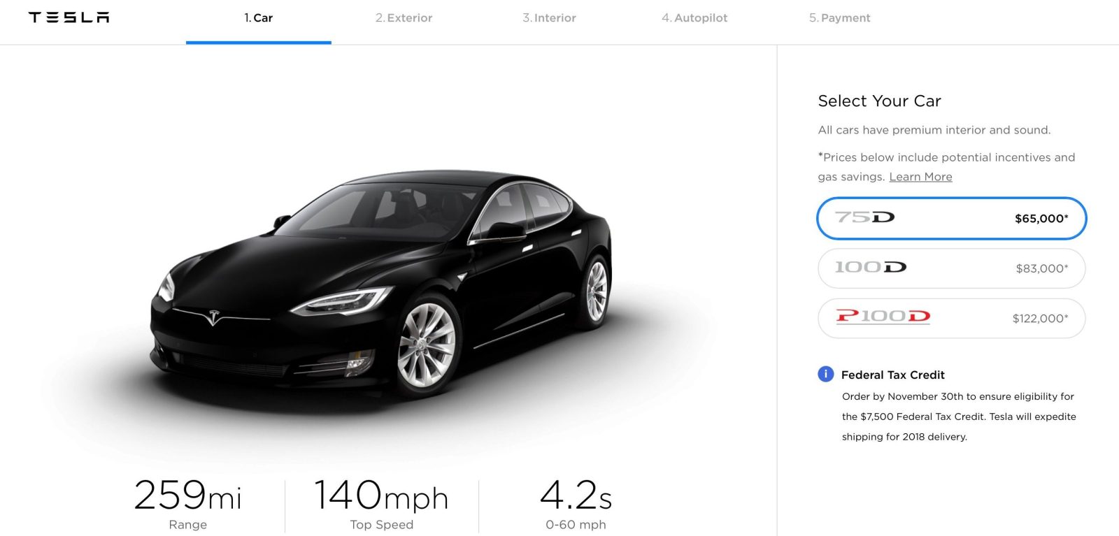 Tesla Updates Model S And Model X Design Studio With