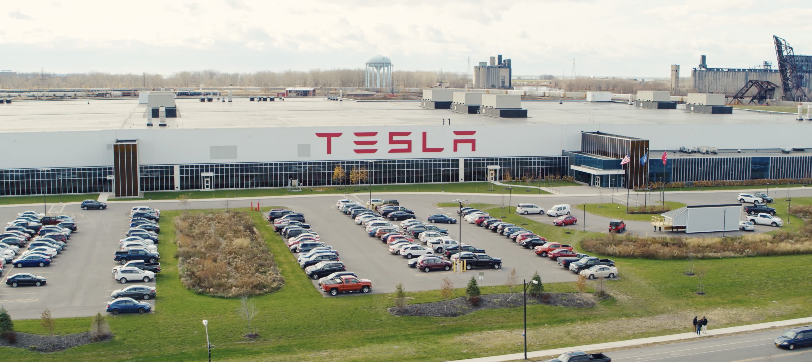 Tesla Factory Exterior