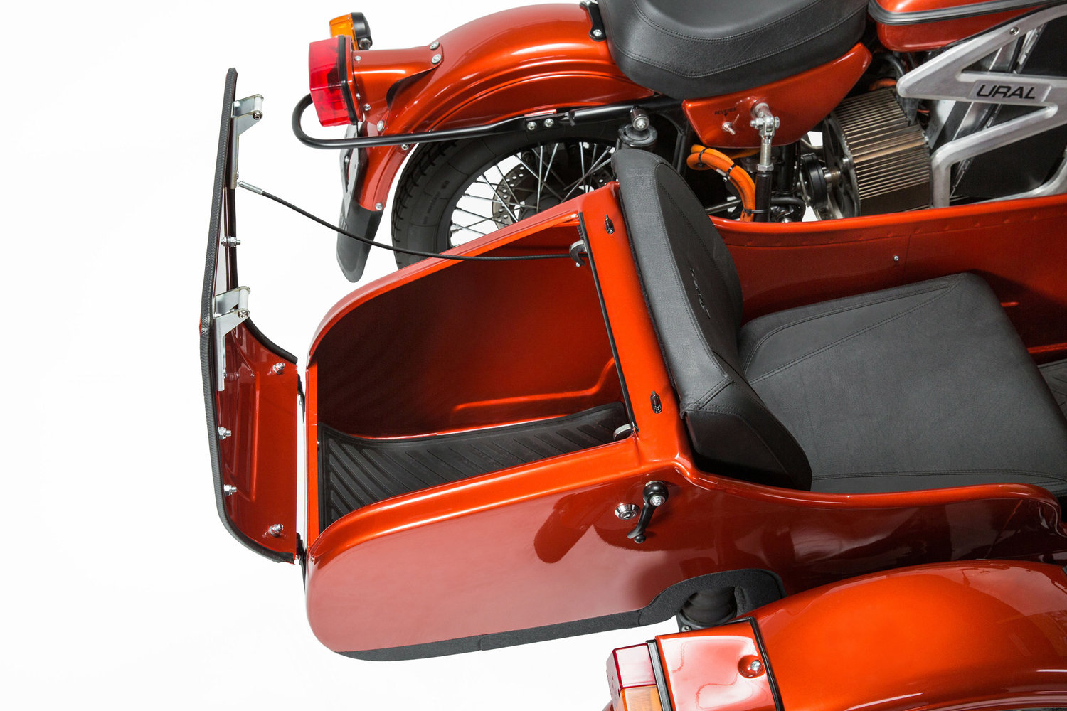 Ural debuts electric sidecar motorcycle prototype destined for production