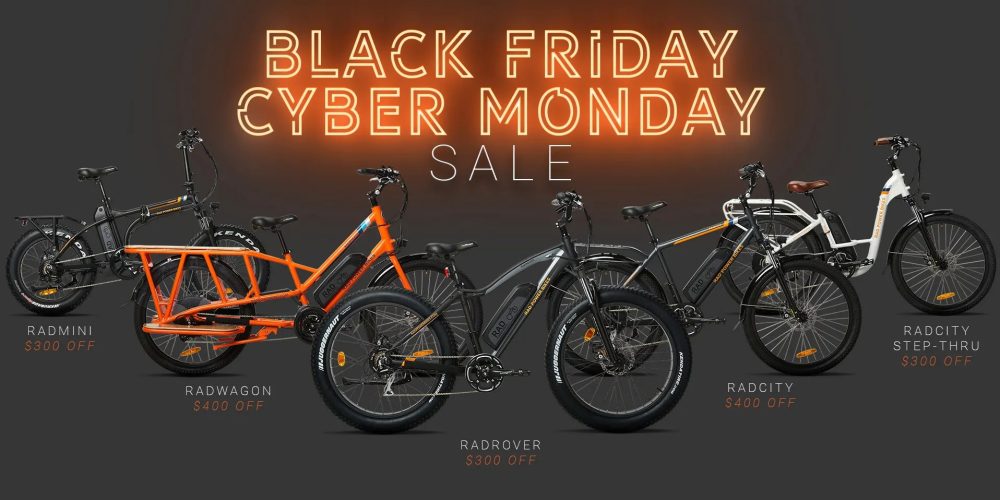 Black friday electric bicycles rad power