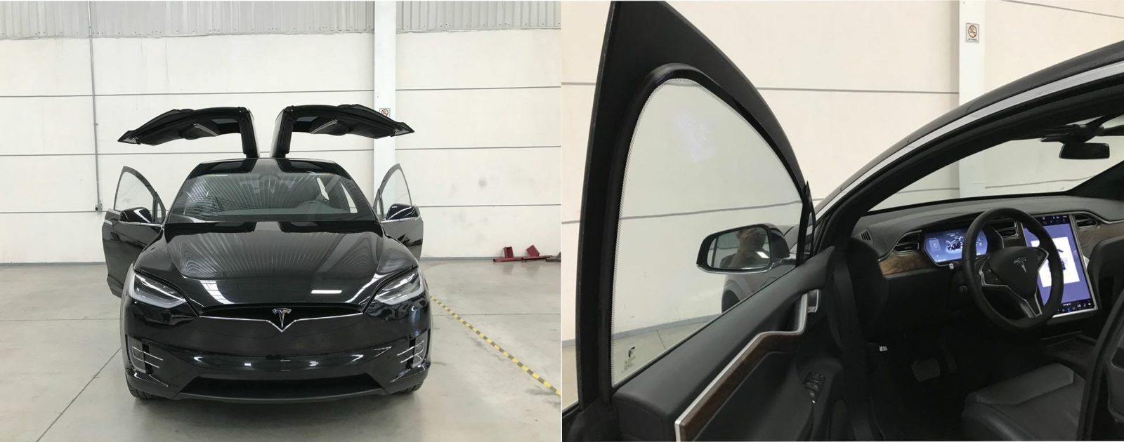 First Look At A Bulletproof Tesla Model X Armored Vehicle Electrek