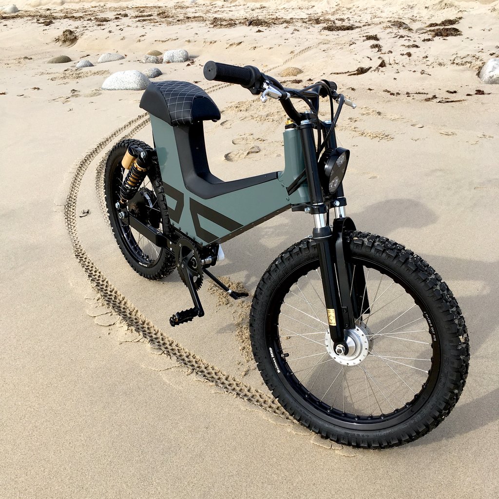 scrambler moped