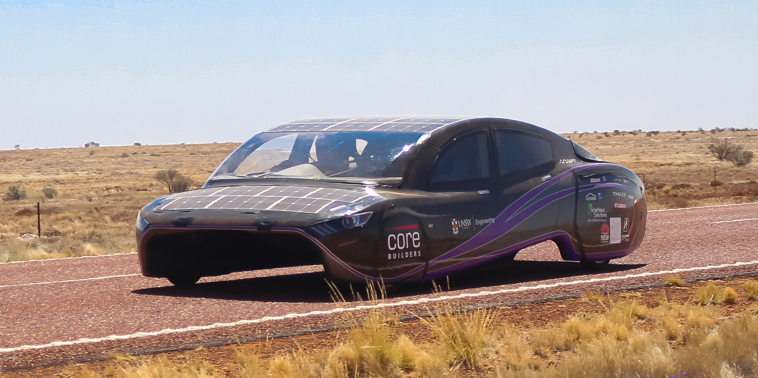 Solarpowered car breaks efficiency record, travels 4,100 km for 50