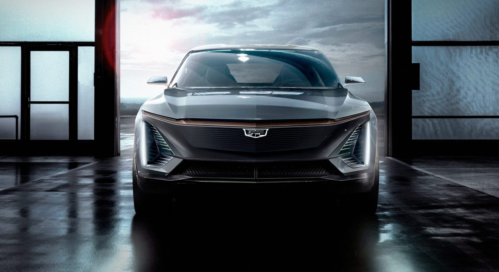 Cadillac reveals images of the brand's first EV, built on GM's "BEV3