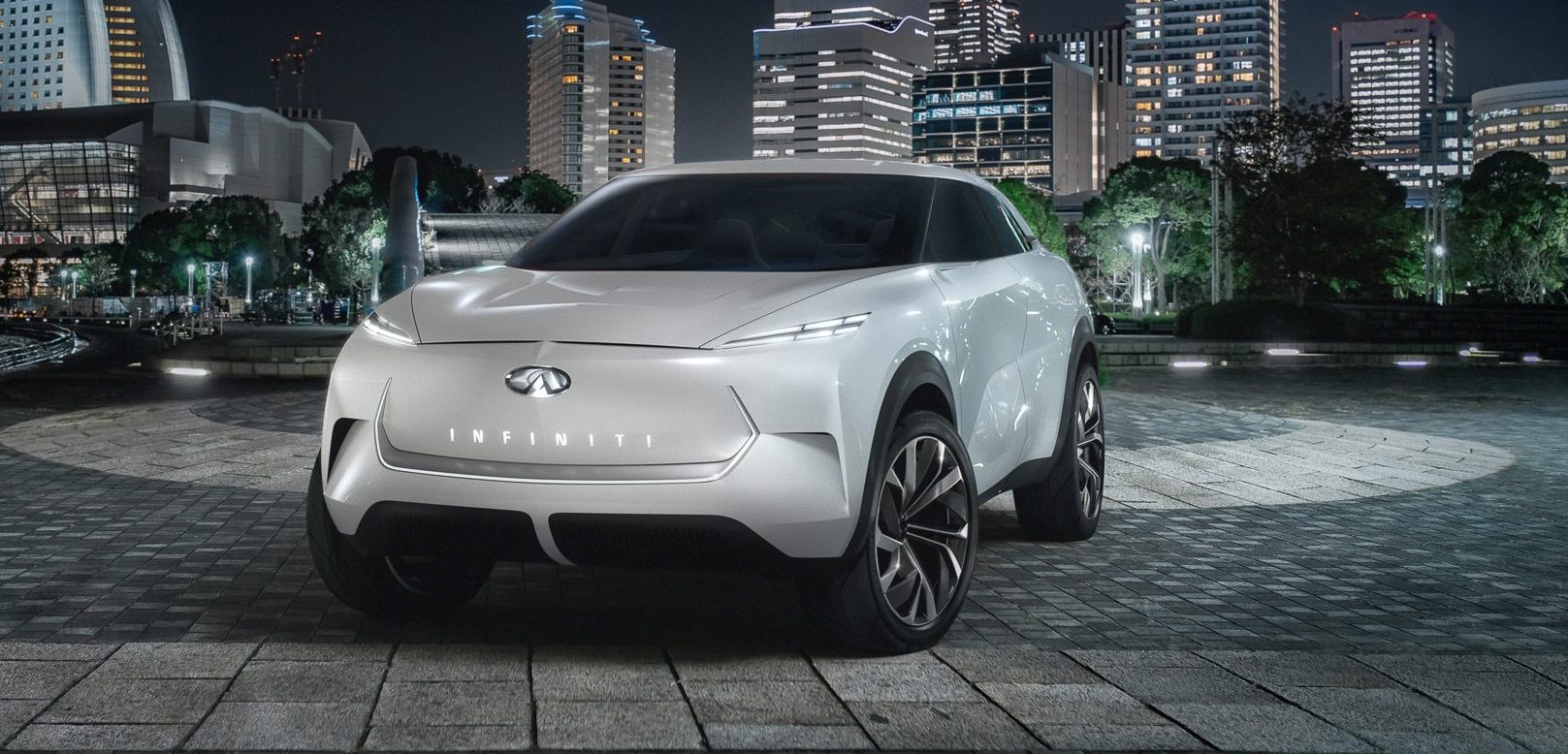 INFINITI unveils the design of its first allelectric SUV ahead of