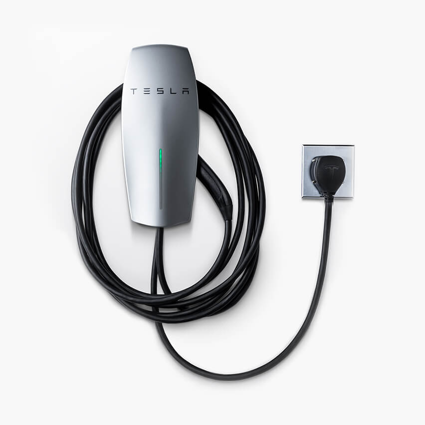 Tesla Launches New Wall Connector With Nema 14 50 Plug Electrek