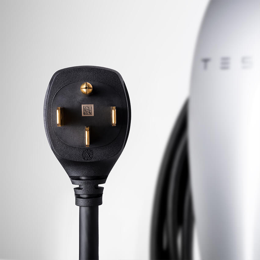 Tesla launches new Wall Connector with NEMA 1450 plug Electrek