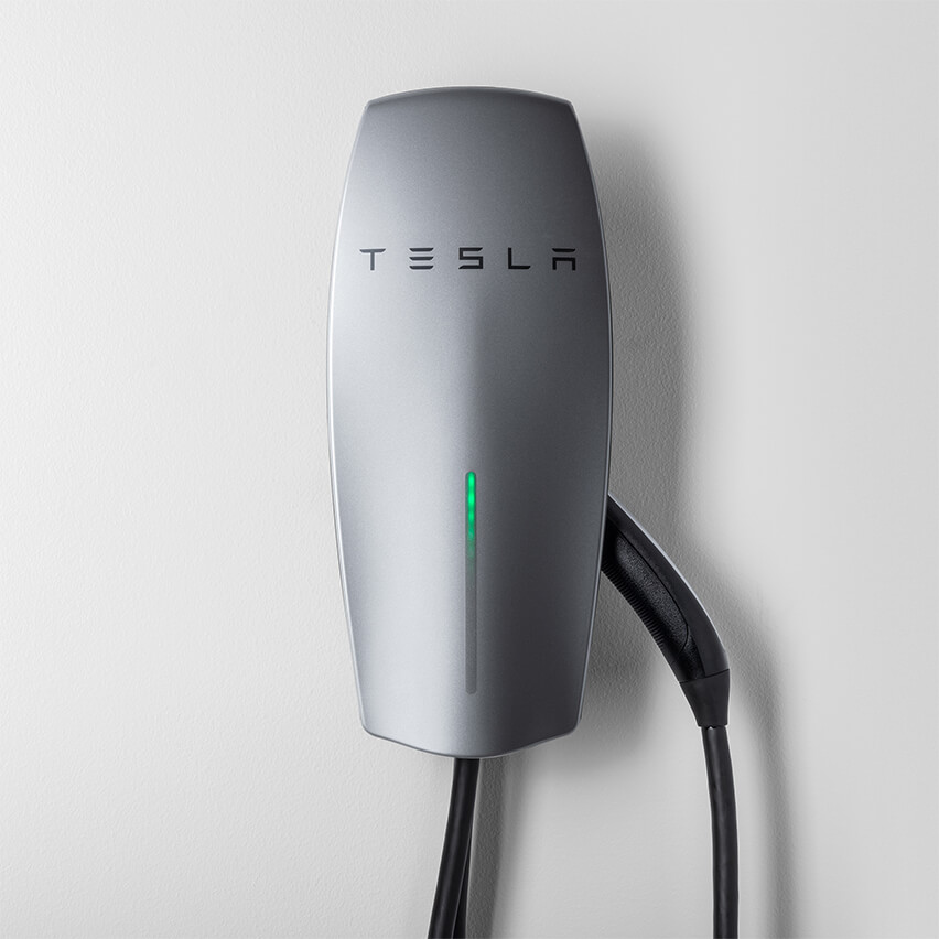 tesla wall connector electrician