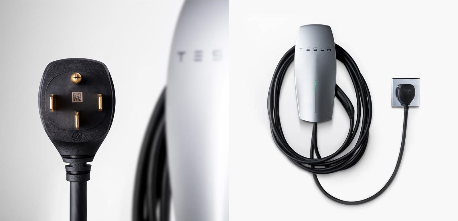 Tesla Launches New Wall Connector With Nema 14 50 Plug Electrek