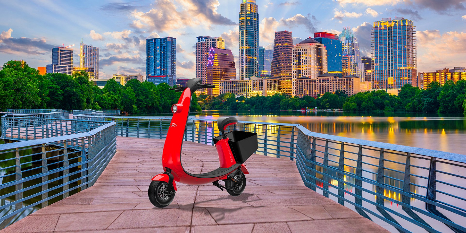 sit scooter ride