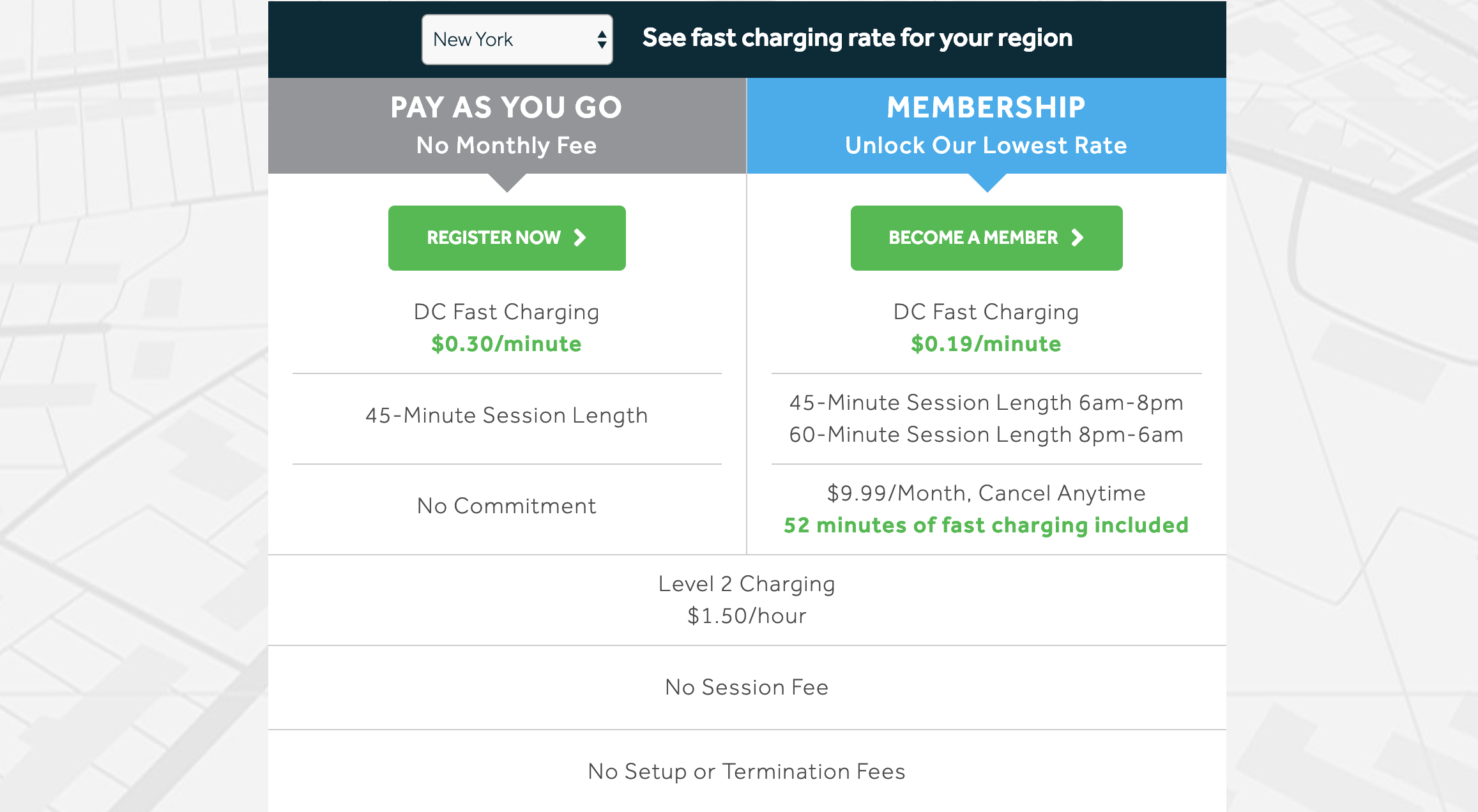 Evgo cost on sale per kwh