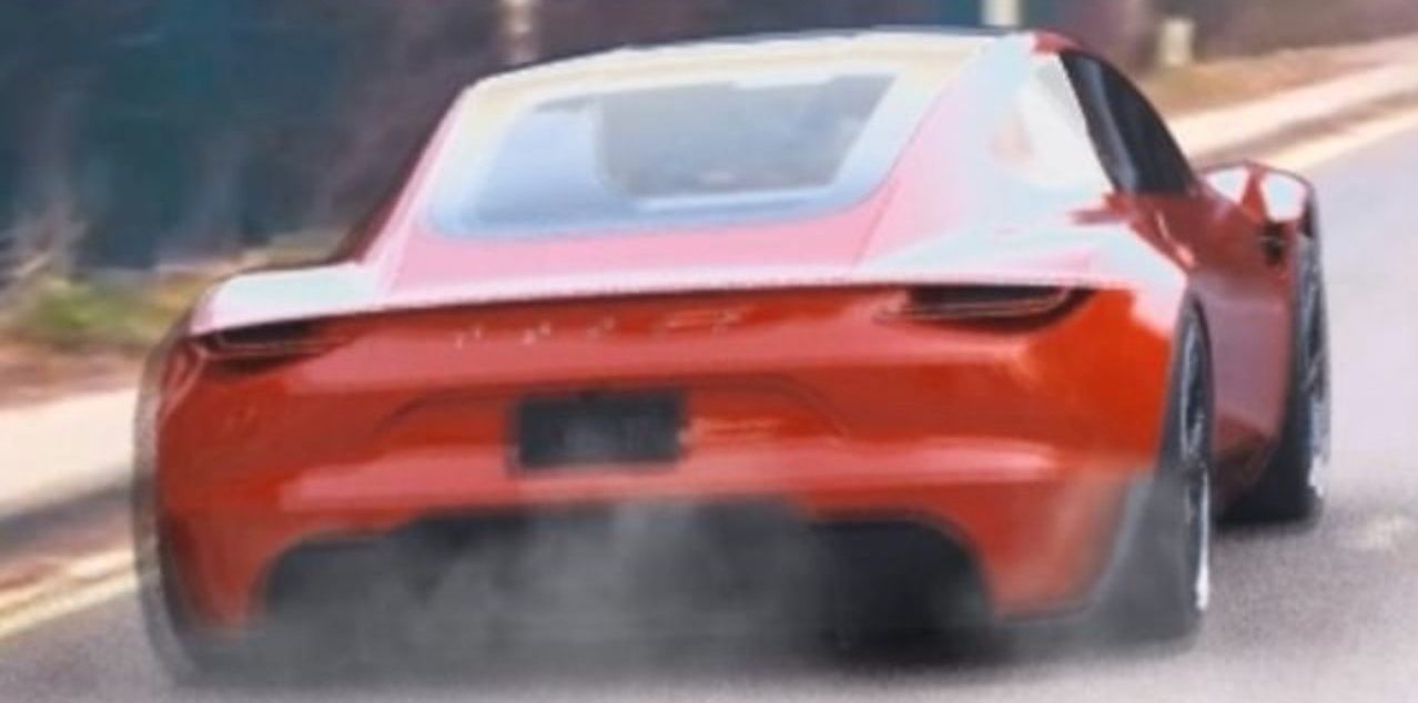 Tesla Roadster Cgi Acceleration Could Be Not Too Far From