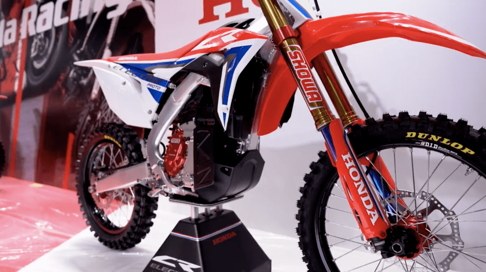 Honda Unveils Electric Version Of Crf450 Dirt Bike New Electric
