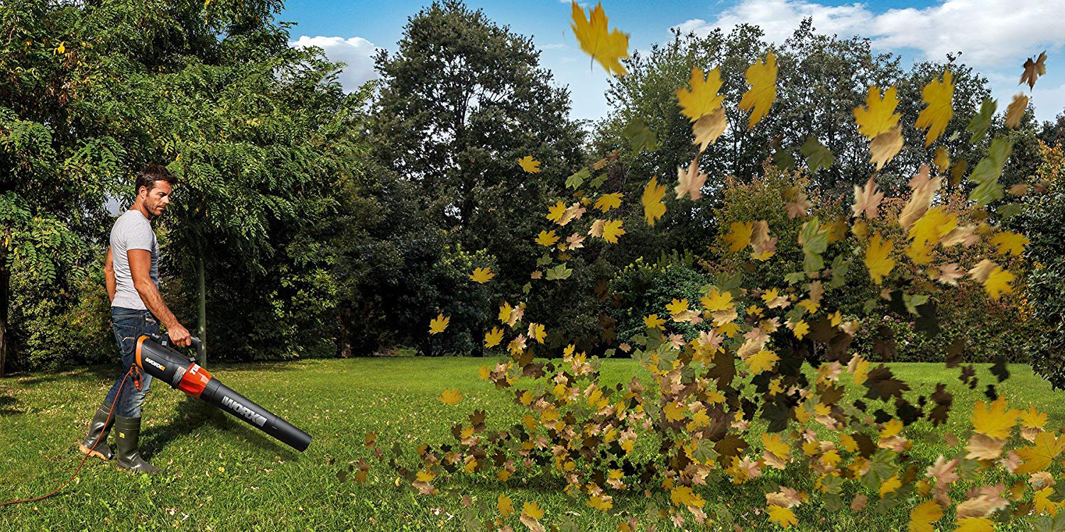 Green Deals WORX 12A Corded Electric Leaf Blower 30 more Electrek