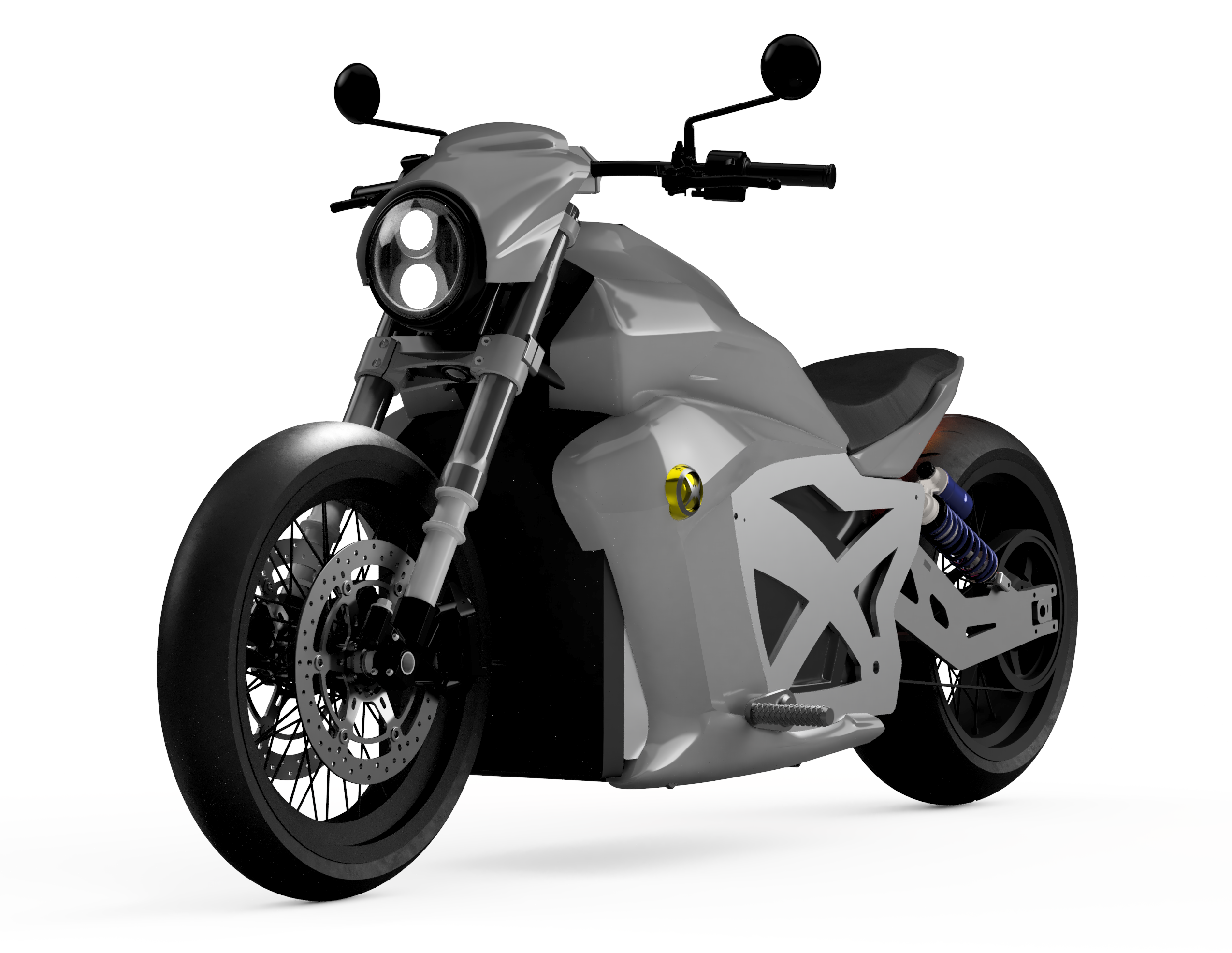 Evoke Motorcycles unveils new 120 kW electric cruiser design with 080
