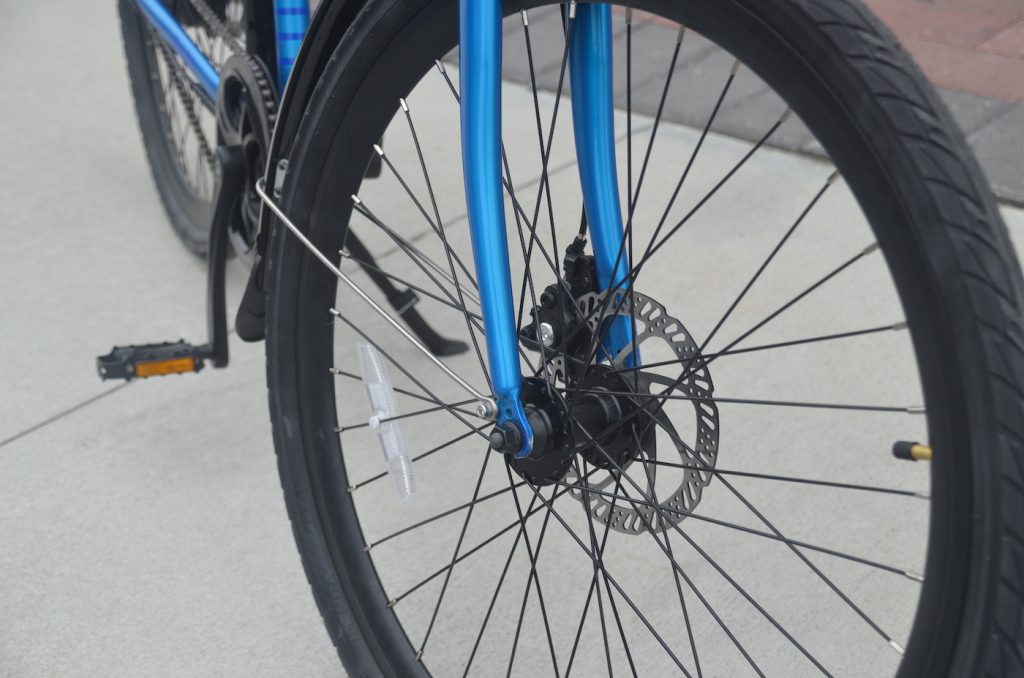 Ride1Up Roadster Ghost electric bicycle