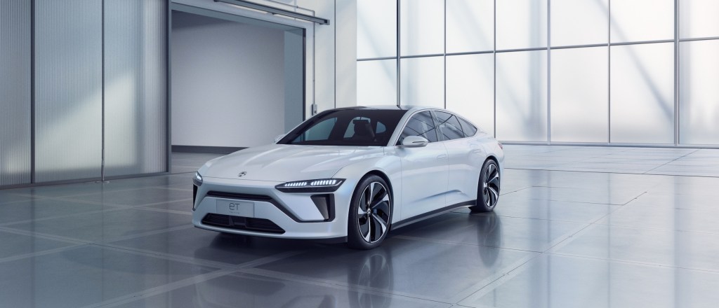 NIO unveils new all-electric sedan and fast-charging ...