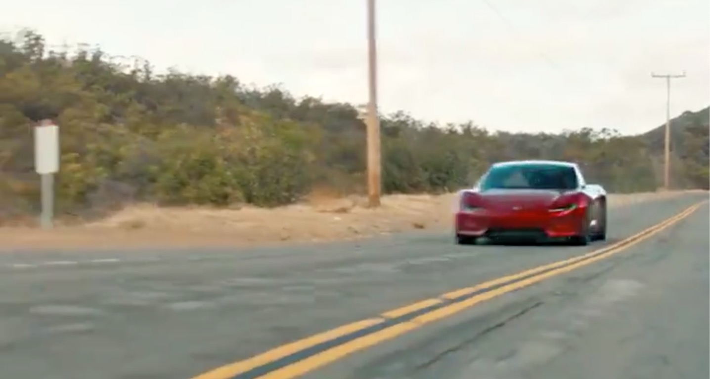 Tesla Releases New Roadster Insane Acceleration Video Electrek