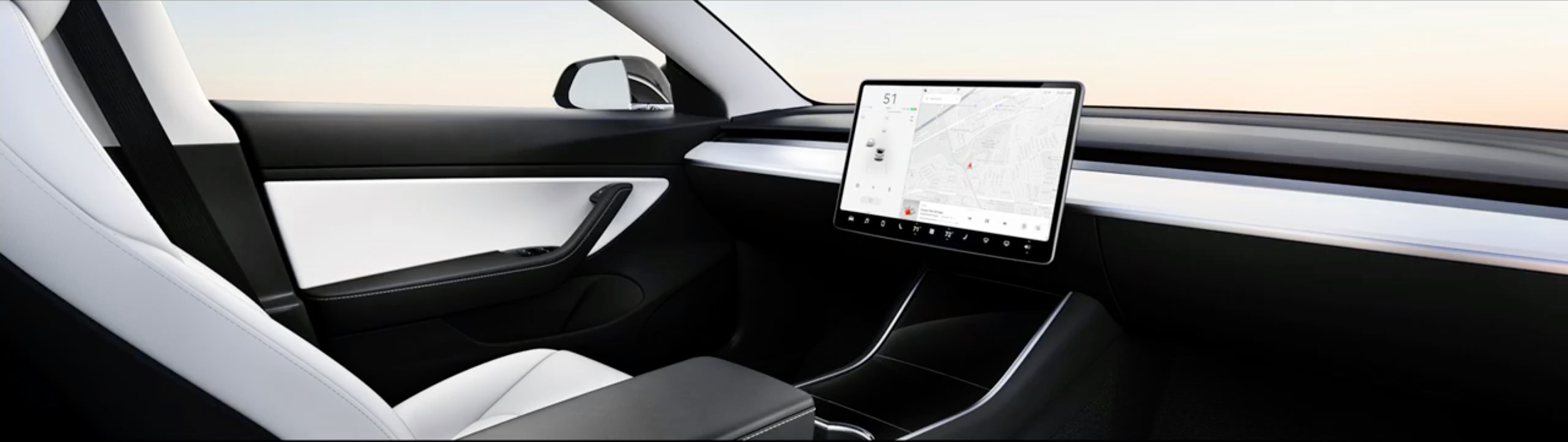 Tesla-self-driving-without-a-steering-wh